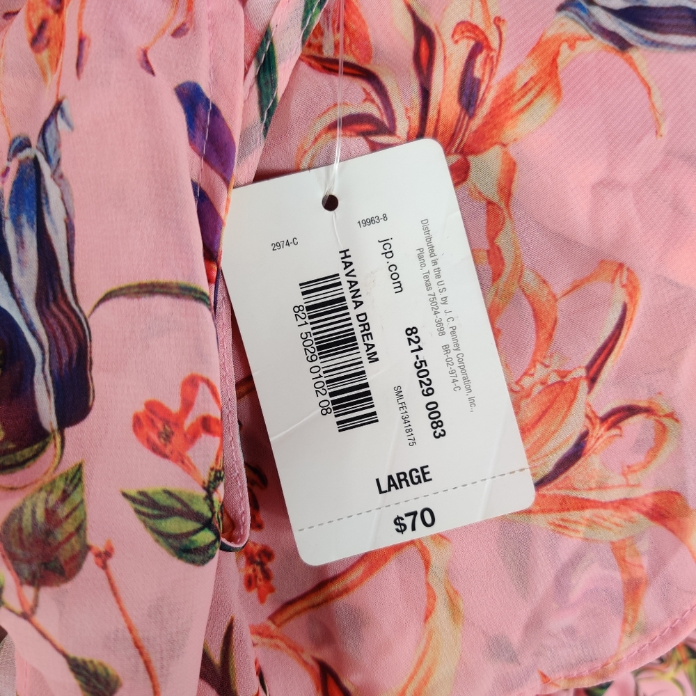 Belle + Sky Halter High Low Ruffle Dress - Picture 6 of 8